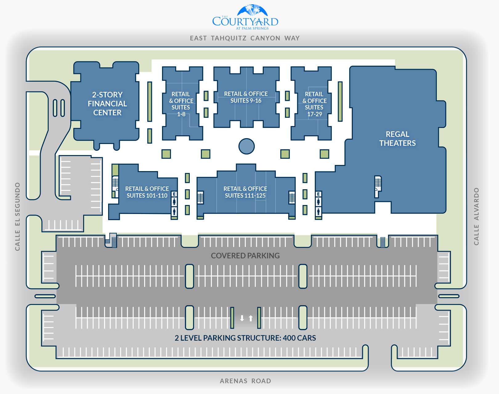 The Courtyard Project Site Plan